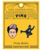 Frida Kahlo & Monkey Enamel Pin Set