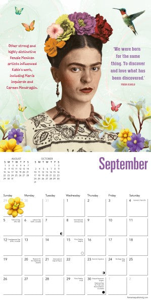 Frida Kahlo Life of an Icon 2027 Mini Wall Calendar