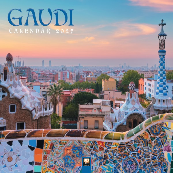Gaudí 2027 Wall Calendar