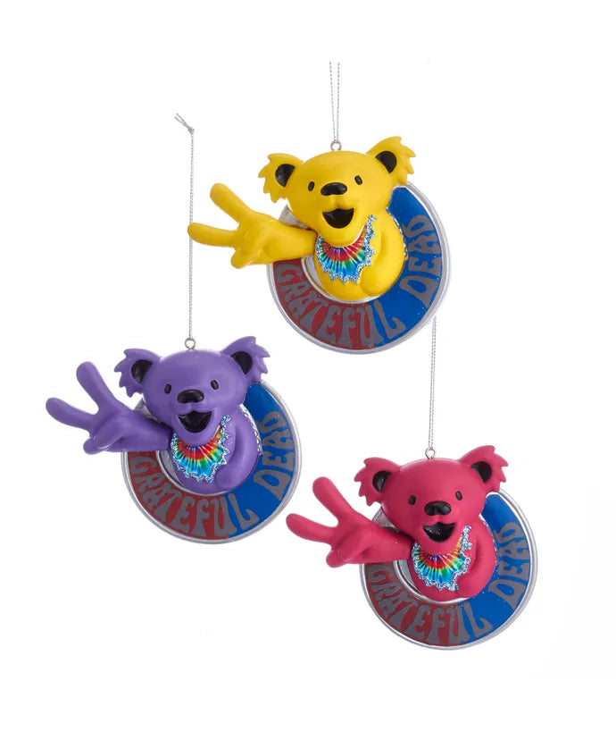 Grateful Dead™ Peace Bear Ornament (Single) - Random Color