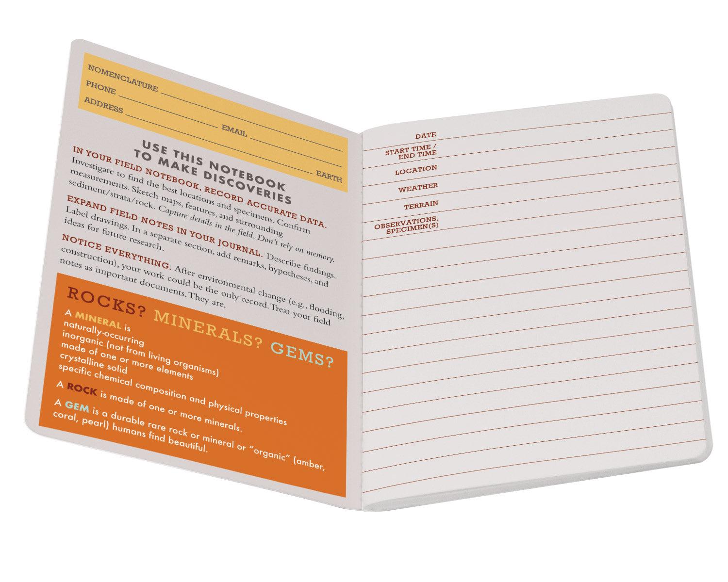 Geology Field Notebook