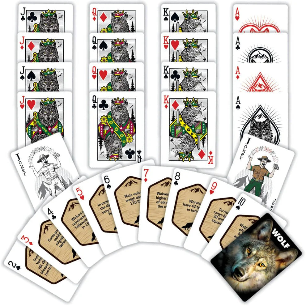 MSTR Wolf Playing Cards
