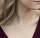 Holly Yashi Budding Heart Pendant - Gold