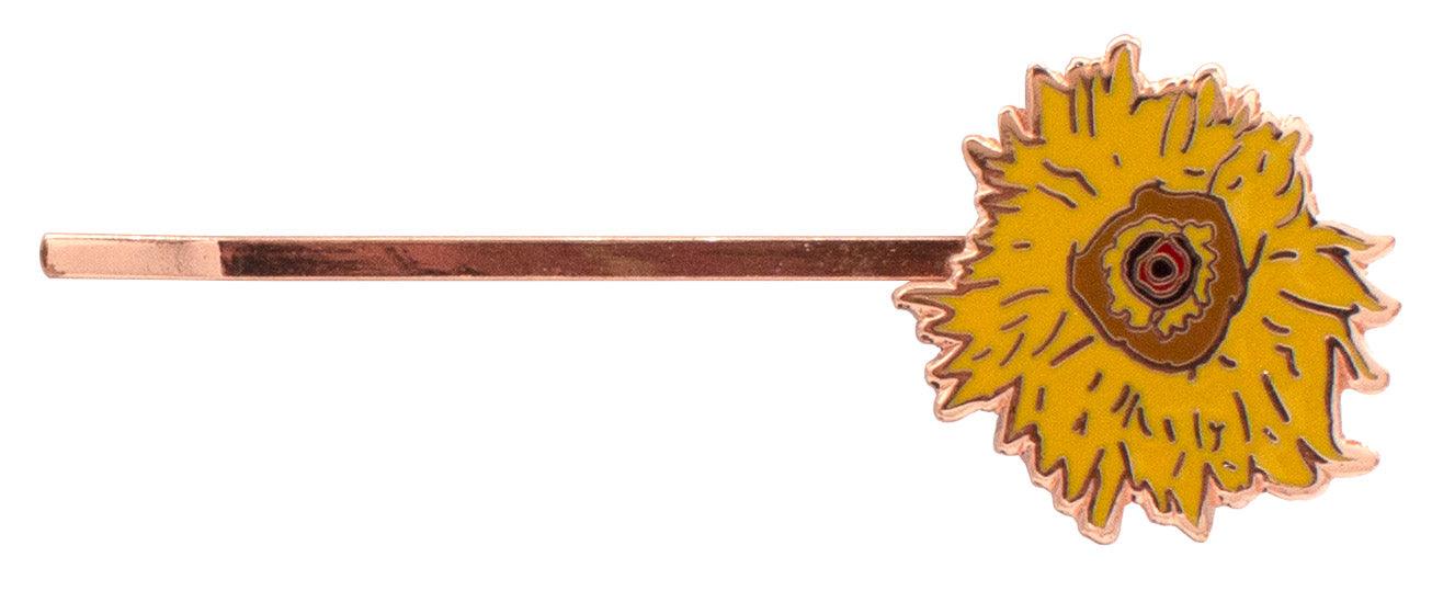Great Flowers of Art Enamel Hair Pins