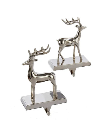 Metal Reindeer Stocking Holder (Single) - Random Style