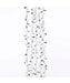 Iridescent and Silver Beaded Garland - 9'