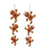 Triple Gingerbread Men String Ornament (Single) - Random Style