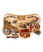 Wooden LED Musical Village House