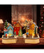 Wooden LED Musical Village House