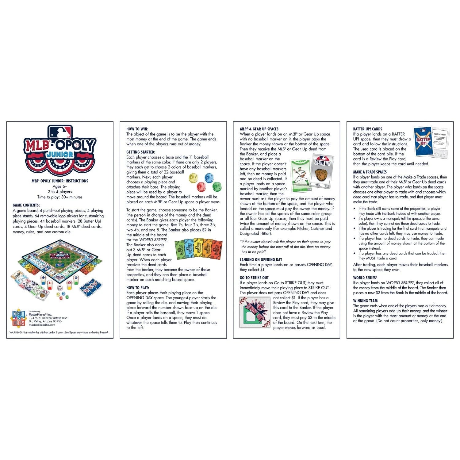 MSTR MLB Opoly Junior