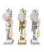 Nutcracker 15" White, Gold, or Silver (Single) - Random Style
