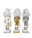 Nutcracker 15" White, Gold, or Silver (Single) - Random Style