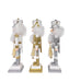 Nutcracker 15" White, Gold, or Silver (Single) - Random Style
