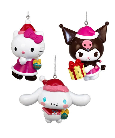 Hello Kitty, Kuromi, or Cinnamoroll Ornament (Single) - Random Style