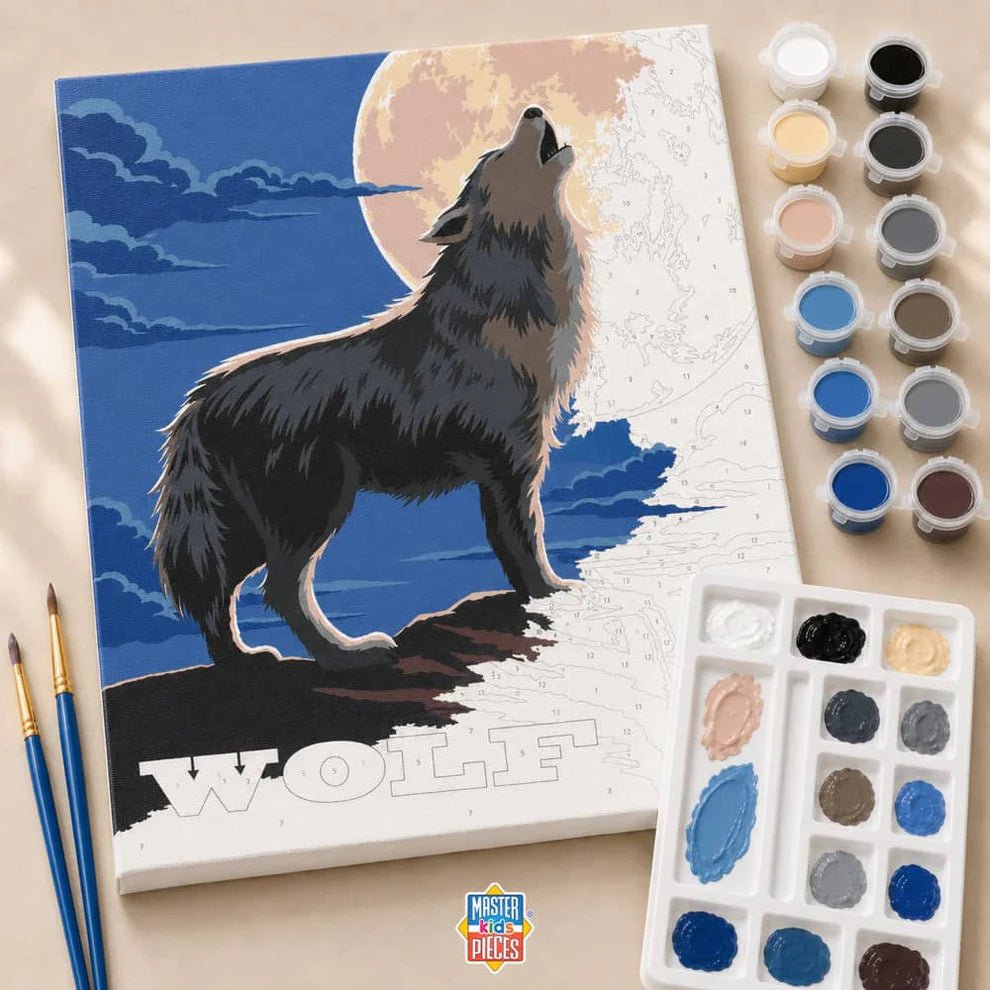MSTR Wolf Paint-by-Number Kit