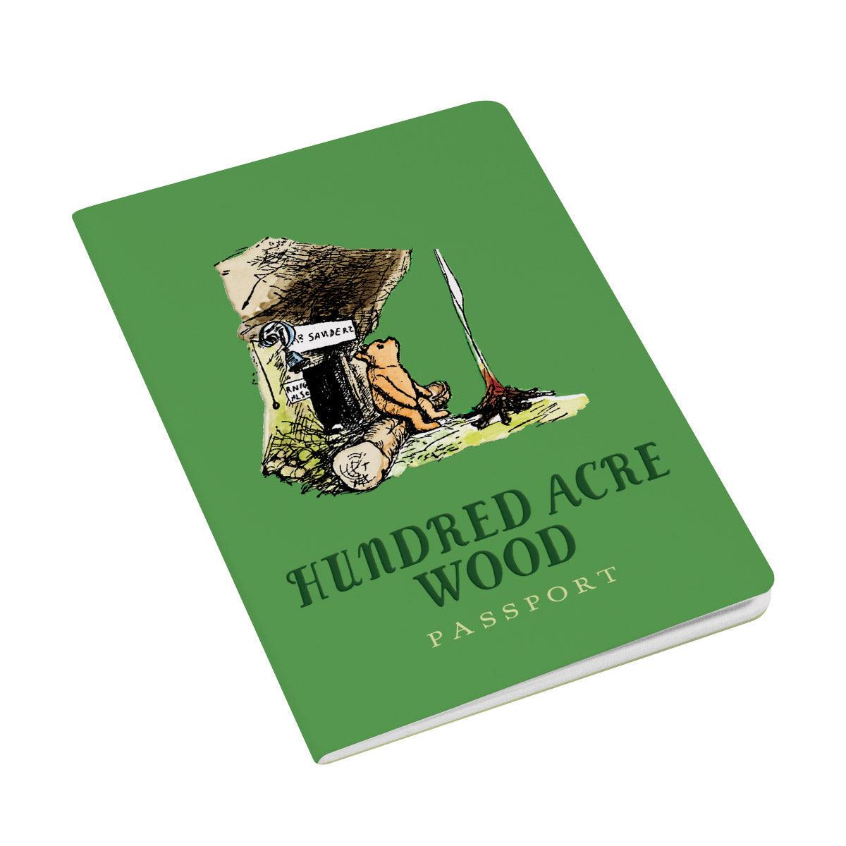 Winnie The Pooh Hundred Acre Wood Passport Notebook