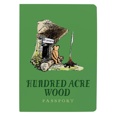 Winnie The Pooh Hundred Acre Wood Passport Notebook