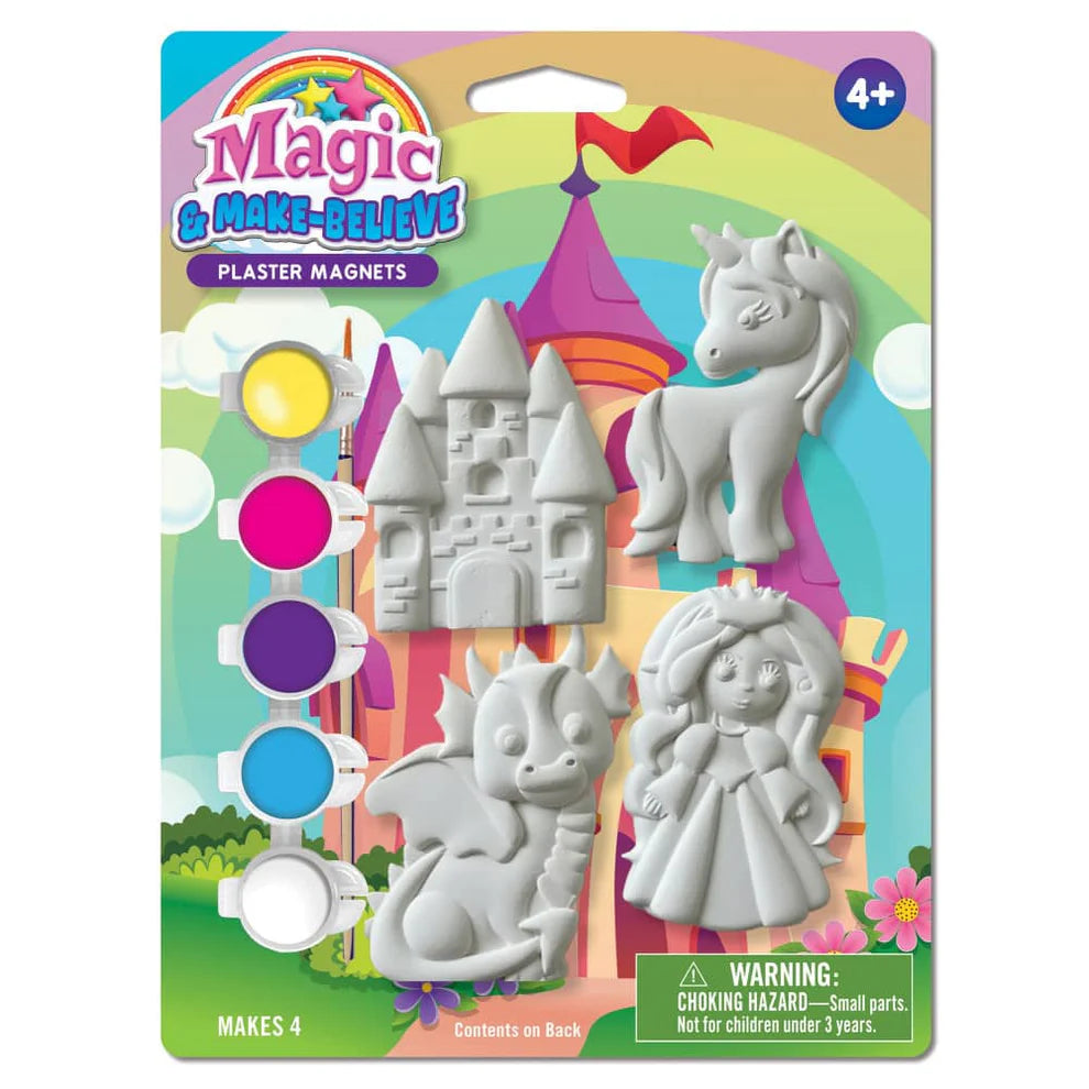 MSTR Magic and Make Believe - Plaster Magnets Paint Kit