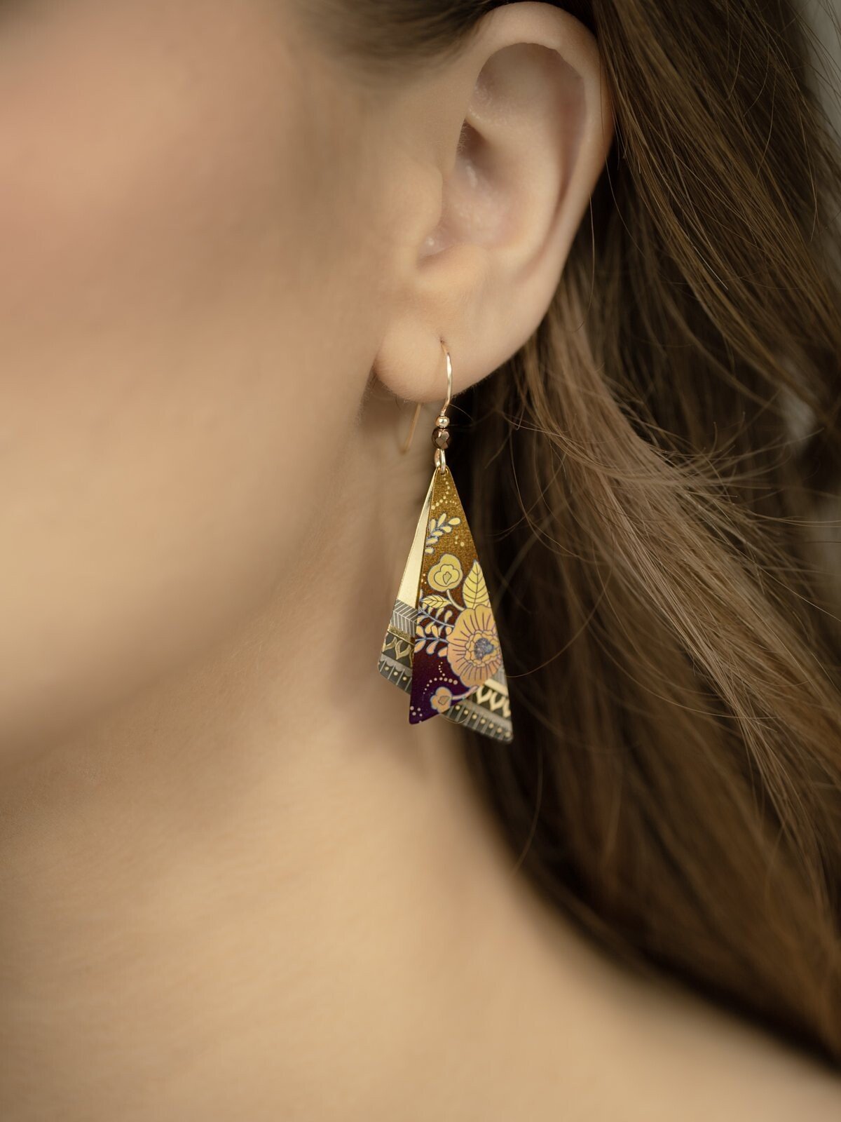 Holly All A Flutter Earrings - Sage Mist    