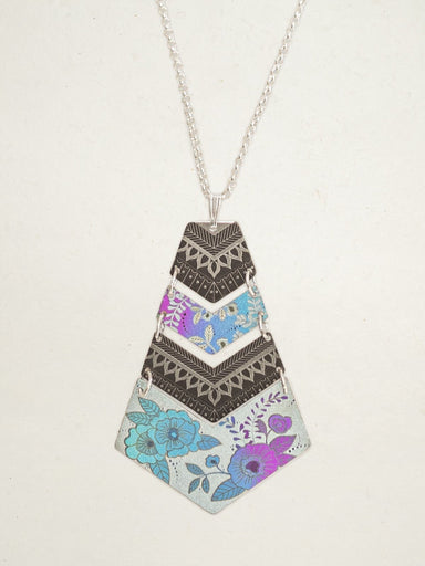 Holly Yashi Avant Garden Pendant Necklace - Blue Mist    