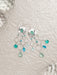 Holly Yashi Moonlight Sparkle Earrings - Teal    