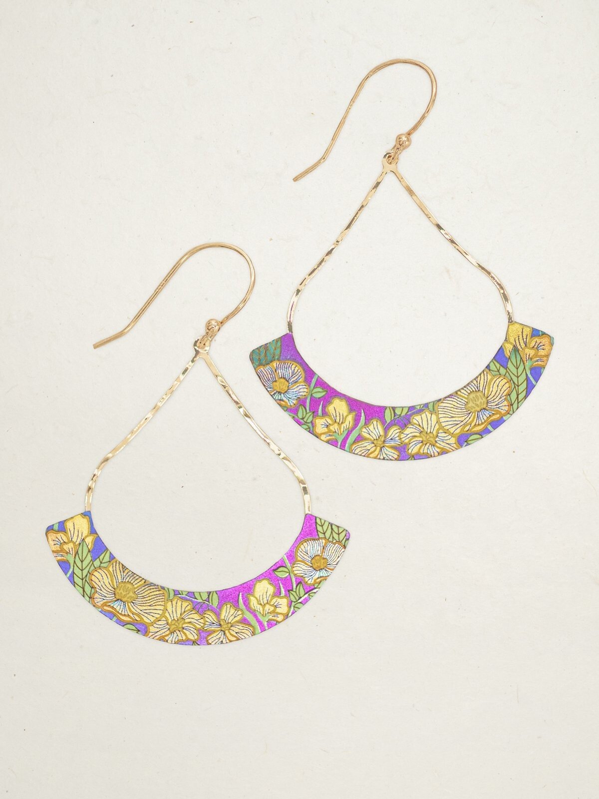 Holly Yashi Botanical Bliss Earrings - Sunrise Gold    