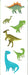 Dinosaurs Sticker