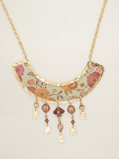 Holly Yashi Sunbeam Necklace - Sage Mist    