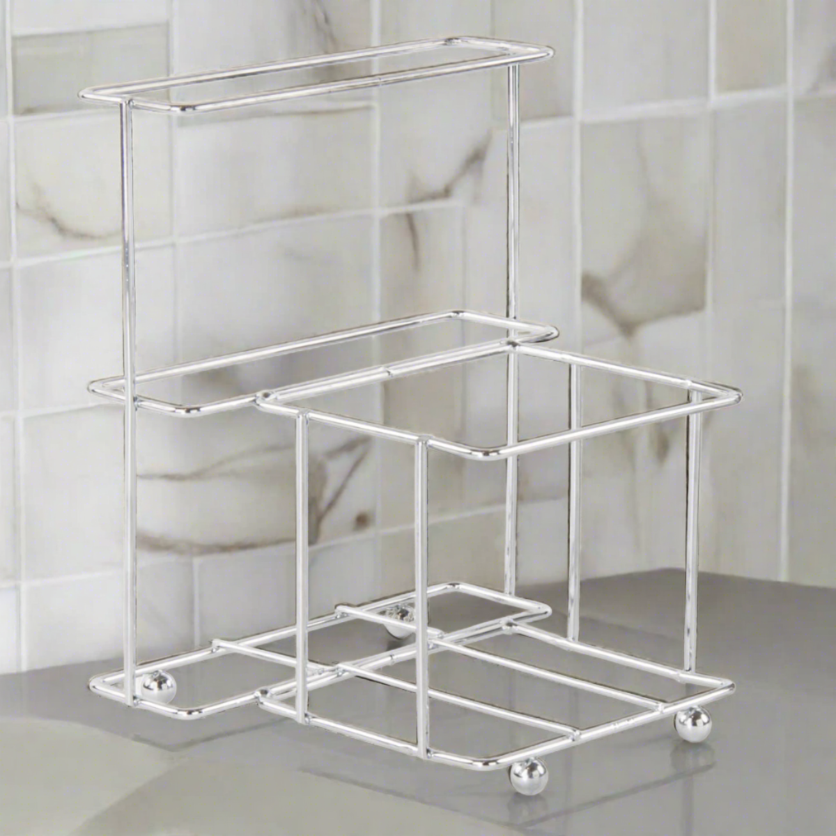 Foaming Hand Soap and Hostess Napkin Holder - Empty    