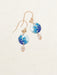 Holly Yashi Coral Reef Earrings - Blue/Gold    