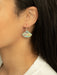 Holly Yashi Sea Meadow Earrings - Golden Coral    
