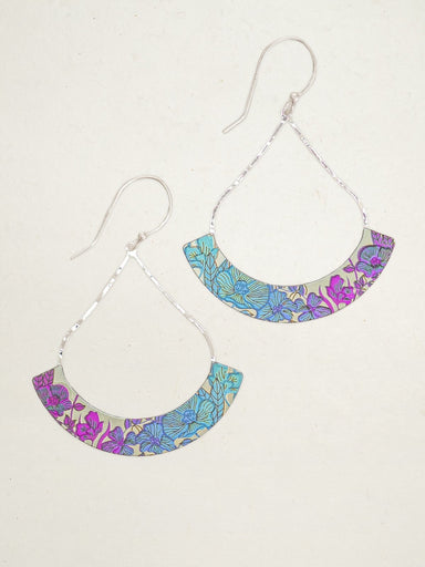 Holly Yashi Botanical Bliss Earrings - Twilight Silver    