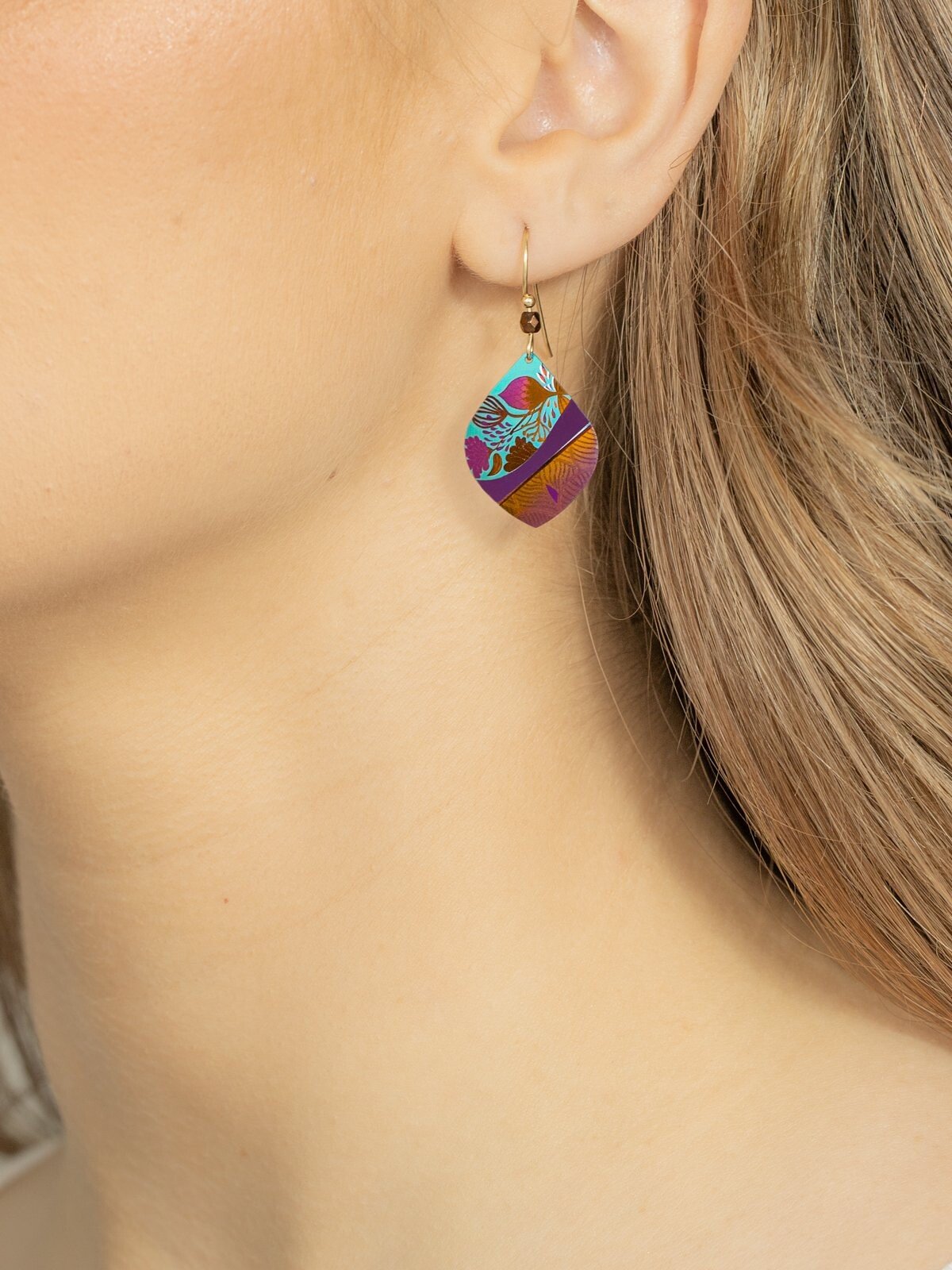Holly Yashi Lani Earrings - Kai Blue    