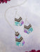Holly Yashi Avant Garden Pendant Necklace - Blue Mist    