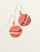 Holly Yashi Rip Tide Earrings - Peach Sunset    