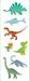 Dinosaurs Sticker