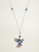 Holly Yashi Picaflor Pendant Necklace - Blue Radiance    