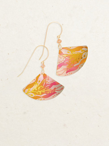 Holly Yashi Sea Meadow Earrings - Golden Coral    