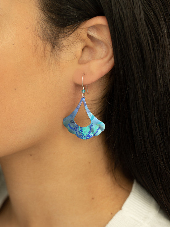 Holly Yashi Mermaid Dreams Earrings - Mermaid Purple    