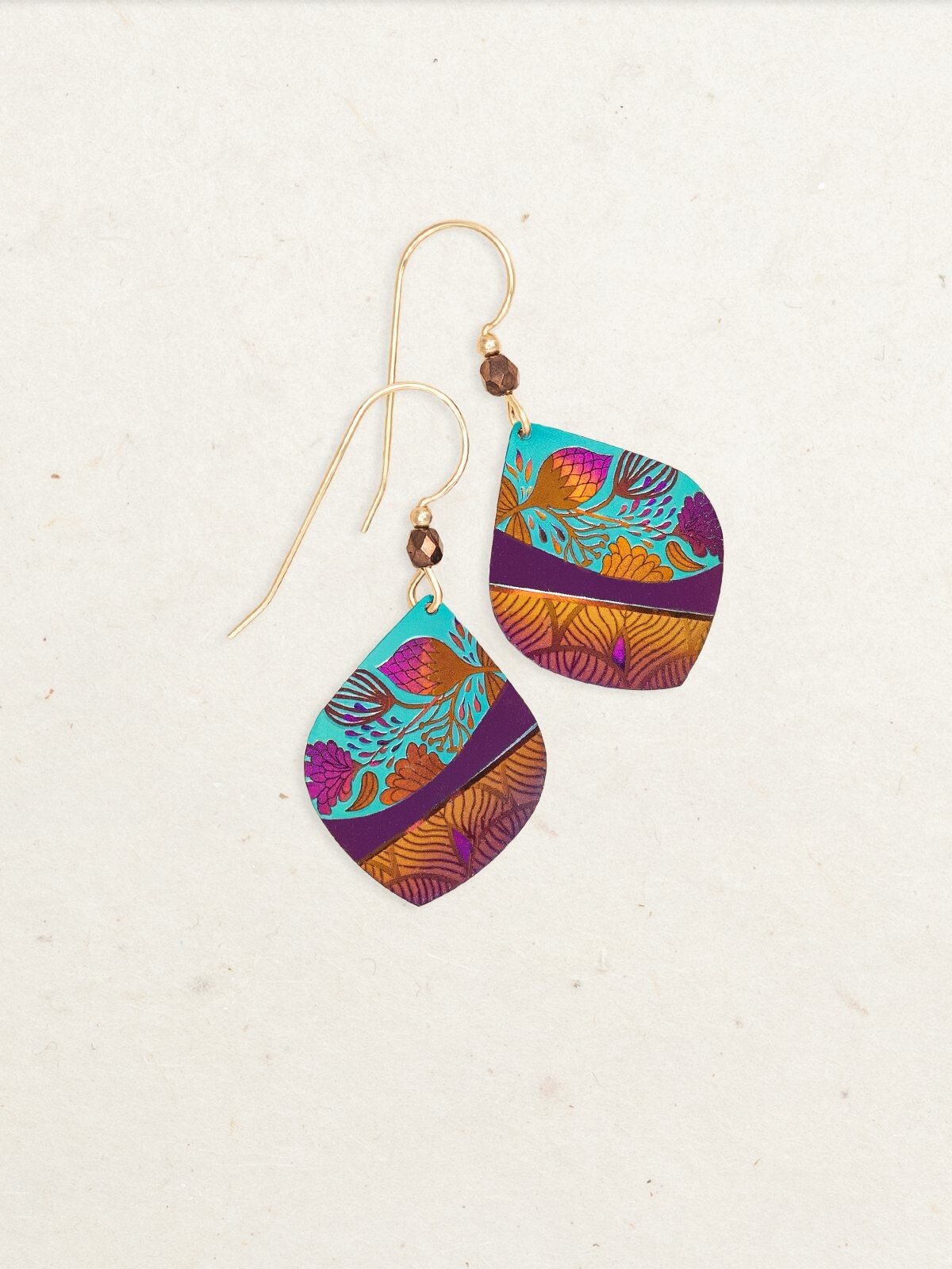 Holly Yashi Lani Earrings - Amber Wave    