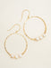 Holly Yashi Full Moon Pearl Earrings - White    