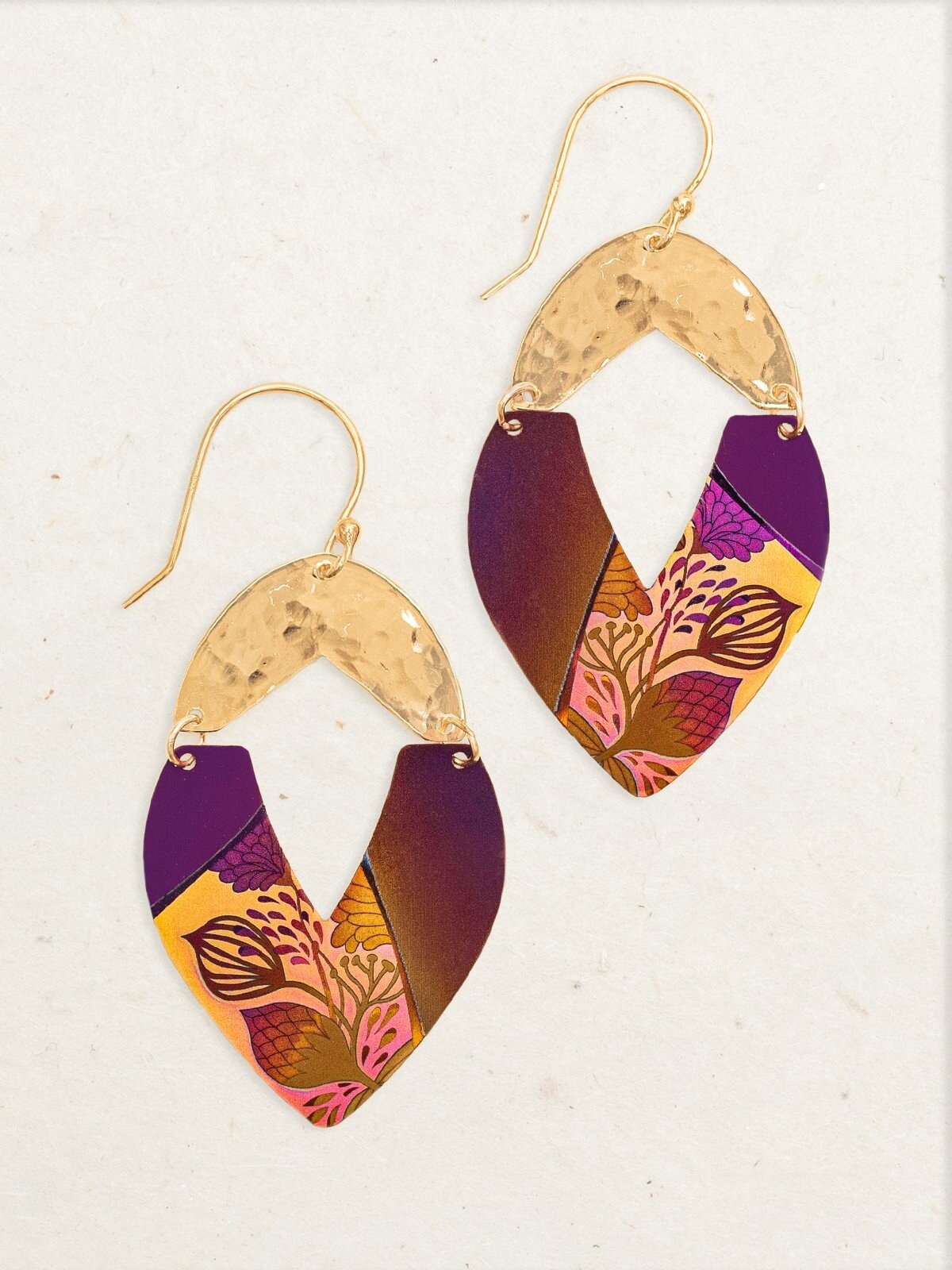Holly Yashi Kalea Earrings - Golden Lei    