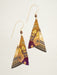 Holly Yashi All A Flutter Earrings - Amber Gold    