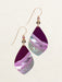 Holly Yashi Shorebreak Earrings - Purple Depths    