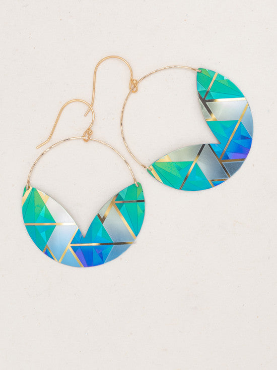 Holly Yashi Samara Earrings in Teal    