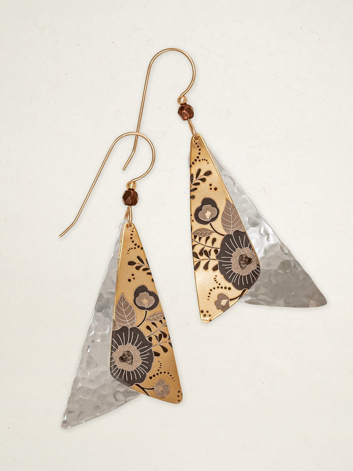 Holly Yashi Forever Flutter Earrings - Gold/Silver    