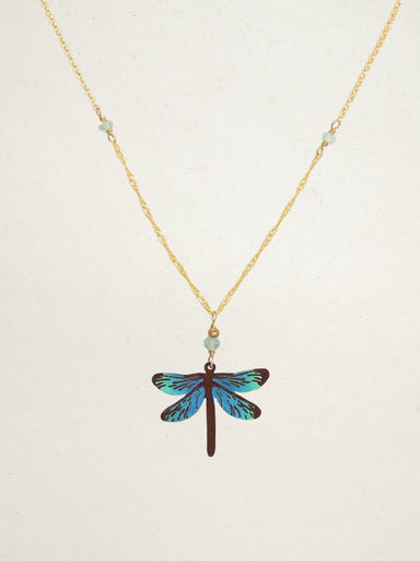 Holly Yashi Dragonfly Dreams Pendant Necklace - Turquoise    