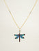 Holly Yashi Dragonfly Dreams Pendant Necklace - Turquoise    