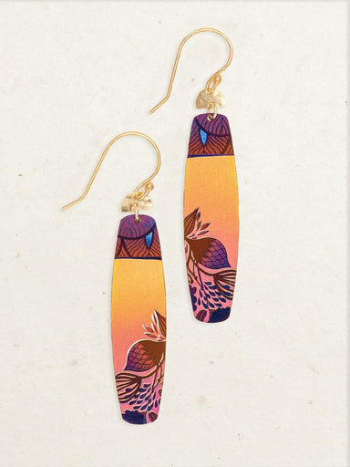 Holly Yashi Koa Earrings - Golden Lei    