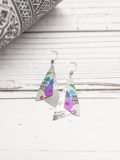 Holly Yashi Forever Flutter Earrings - Blue Mist    
